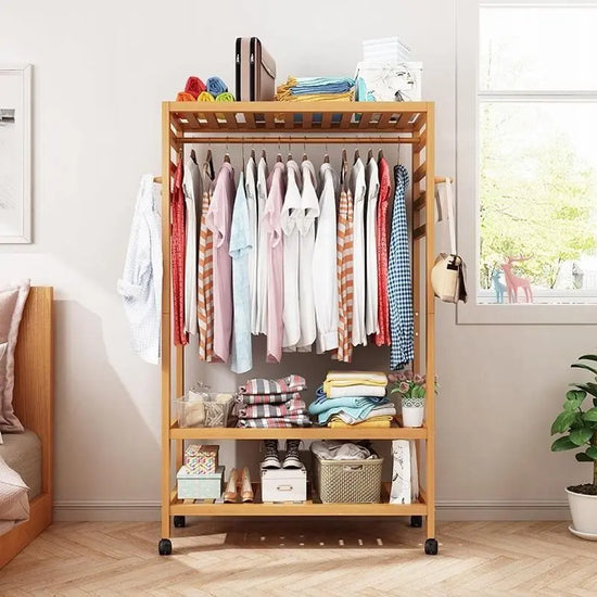 Rolling Clothes Racks Garment Racks Hanging Heavy Duty