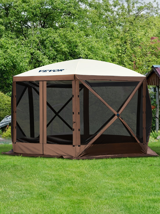 Pop-up Gazebo  6 Sided 12&