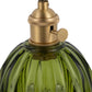 Wall Sconces with Cute Green Tulip Glass Lampshade