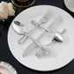 60Pcs Stainless Steel Flatware Set For 12