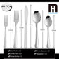 60Pcs Stainless Steel Flatware Set For 12