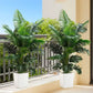35-inch artificial giant palm tree plant; 2 pieces indoor/outdoor