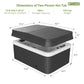 25-Jet Outdoor Hot Tub With Intelligent Control and Water Purification