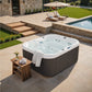 25-Jet Outdoor Hot Tub With Intelligent Control and Water Purification