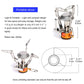 Camping Cookware Set Outdoor Tableware Burner Stove Pot Cup