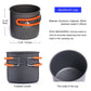 Camping Cookware Set Outdoor Tableware Burner Stove Pot Cup