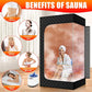 Portable  Sauna with Steamer, Remote Control, Folding Chair, 9 Heat Levels