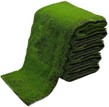 Artificial Moss Mat - Realistic Faux Green Moss Grass for Indoor & Outdoor Decor