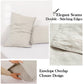 3/4 Pcs 100% Linen Sheet Set Washed Natural French Flax Soft Breathable
