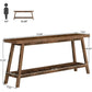 70.9 Inches All Wood Console Table Narrow Long Sofa Table
