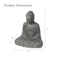 Buddha Statue Outdoor and Indoor 17 Fiber Stone