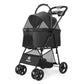 3 in 1 Pet Stroller with Removable Carrier, Folding Stroller for Small/Medium Dogs and Cats, Waterproof,