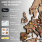 3D Wood World Map Wall Décor Great Gift !