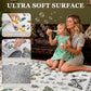 Vintage Washable Rug, Non-Slip Soft Carpet