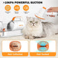 Professional Pet Grooming Kit with Vacuum, Low Noise Deshedding Tools for Dogs & Cats,