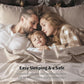 100% Linen Sheet Set Queen Size 4-Piece Breathable Bedding Deep Pocket  Natural Flax