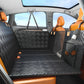 Dog Car Rear Seat Cover, Hard Bottom Extender, Heavy-Duty Washable
