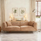 82.7" Modern Couch Upholstered Boucle Sofa with Metal Legs