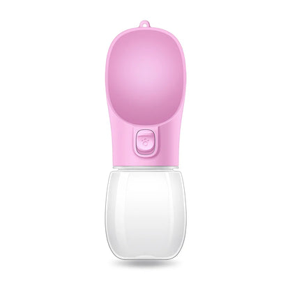 Portable Leakproof Dog Water Bottle, Outdoor Travel Bowl for Dogs Cats