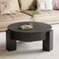 Round Coffee Table with Hidden Storage