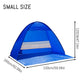 Pop-up beach tent,with handbag - compact folding design, suitable for beach, camping, picnic