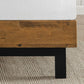 Wood Platform Bed Frame with Adjustable Headboard,Queen