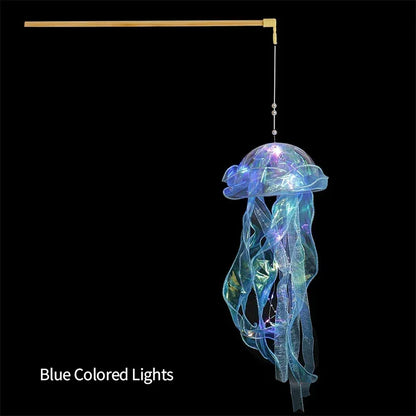 Jellyfish Lamp Portable Lantern Kids Bedroom