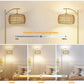 Arc Floor Lamp, LED Gold Standing Lamp with Remote, 3 Color Temps & Dimming,