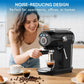 Espresso Machine with Steam Frother, Compact Coffee Maker for Cappuccino and Latte