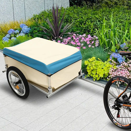 Bicycle Trailer 50Kg Load Aluminum