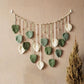 Woven Wall Decor, Green Leaves