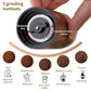 Pour Over Coffee Maker Set 6-Piece Set with Coffee Grinder Ceramic Drip Kettle, Filters