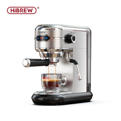 Coffee Maker  20 Bar Semi Automatic Super Slim ESE POD & Powder Espresso Cappuccino Machine