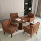 Modern Accent Chair, with Solid Wood Frame & Soft Cushion