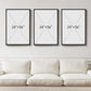 3D Textured Abstract Wall Art Set, 3-Piece Modern Geometric 24x36 Inches