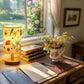 Pressed Flower Small Table Lamp