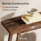 70.9 Inches All Wood Console Table Narrow Long Sofa Table