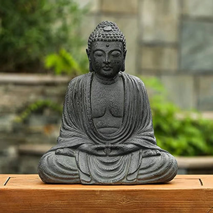 Buddha Statue Outdoor and Indoor 17 Fiber Stone