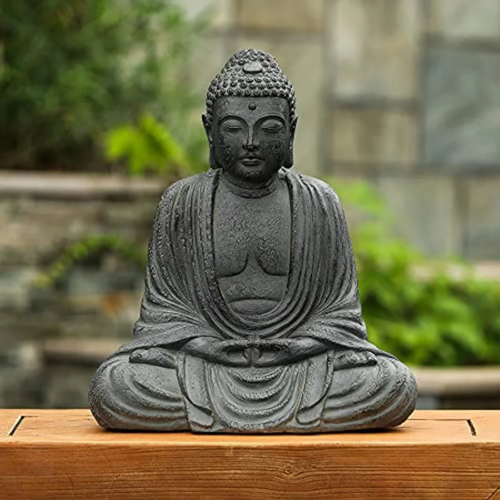 Buddha Statue Outdoor and Indoor 17 Fiber Stone