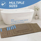 30x20 Non-Slip Chenille Bath Mat - Ultra-Absorbent, Quick-Dry, Machine Washable