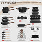31-Piece Nonstick Cookware & Bakeware Set, Induction Compatible Pots Pans with Utensils