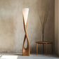 Stunning Handmade Solid Wood Creative Shaped Floor Lamp Wabi-sabi