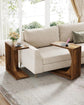 C-Shaped End Tables