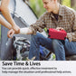 Professional Trauma First Aid Kit with Labelled Compartments for Car, Hiking, Camping, Travel