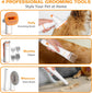 Professional Pet Grooming Kit with Vacuum, Low Noise Deshedding Tools for Dogs & Cats,