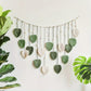 Woven Wall Decor, Green Leaves