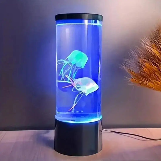 Jellyfish Night Light LED Night Light USB 7 Color USB Changing Jellyfish Lamp Small Mood Light