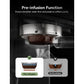 Retro Espresso Machine with Powerful Milk Frother