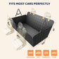 Dog Car Rear Seat Cover, Hard Bottom Extender, Heavy-Duty Washable