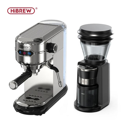 Coffee Maker  20 Bar Semi Automatic Super Slim ESE POD & Powder Espresso Cappuccino Machine